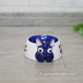 Logo personnalisable Anti Slip Ceramic Pet Dog Dog Bowl